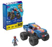 Mega Hot Wheels Monster Trucks - Juguete de construcci n para coches, carreras, choques y aplastamientos