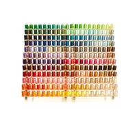 Mega Kit de 260 bobinas de hilo de poli?ster para m?quina de bordar