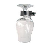 Mega Klipp - Soporte de Cristal (4 Unidades), Color Gris