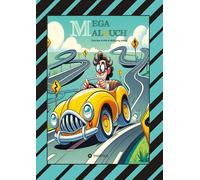 MEGA MALBUCH - KUNTERBUNTE LUSTIGE AUSMAHLMOTIVE - VERSCHIEDENE THEMENWELTEN - TIERE - FAHRZEUGE - WITZIGE FIGUREN - HÄUSER - MUSIKER: JUBILÄUMSAUSGABE