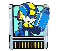 Mega Man.EXE Chip - Pin de esmalte coleccionable Mega Man Battle Network