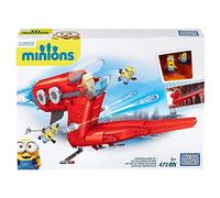 Minions - Juego de construcción, avión (Mattel CNF60-9964)