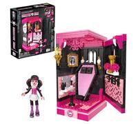 MEGA Monster High Terrocripta de Draculaura, Set de bloques de construcción que se abre como un libro con figura de acción, nook book, 301 piezas, juguete regalo para niños y niñas +13 años, HXJ88