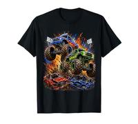 Mega Monster Trucks Car Crush Mayhem Arena Camiseta