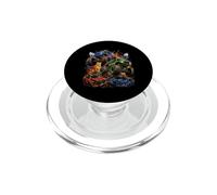Mega Monster Trucks Car Crush Mayhem Arena PopSockets PopGrip para MagSafe