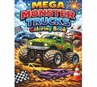MEGA MONSTER TRUCKS COLORING BOOK
