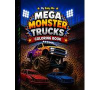 Mega Monster Trucks: Coloring Book
