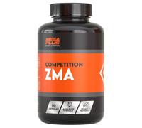 MEGA PLUS Competition ZMA 90 Cápsulas | Zinc, Magnesio, L-Triptófano, L-Metionina, Vitaminas B3 y B6 - Soporte Anabólico Nocturno - Recuperación Muscular y Descanso