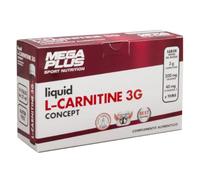 Mega Plus Liquid L-Carnitine 3G Concept 14 Viales