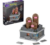 Mega Pokémon Action Figure Building Set, Mini Motion Dugtrio w (Importación USA)
