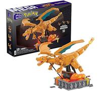 Mega Pokemon Charizard en Movimiento +1600 Bloques de construcción, Juguete +12 años (Mattel HMW05)