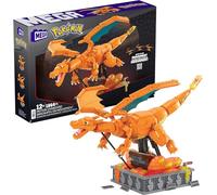 Mega Pokemon Charizard en Movimiento +1600 Bloques de construcción, Juguete +12 años (Mattel HMW05)