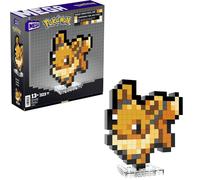 Mega Pokémon Eevee Arte Pixel, Set De Construcción Con 323 Piezas