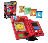 MEGA Pokémon Building Toys Set, Kanto Region Pokédex with 322 Pieces, Light and