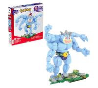 MEGA Brands Bloques de construcción Pokémon Machamp 401 piezas con movimiento +8 años (Mattel HTH70)