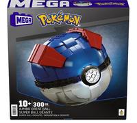 Mega Pokémon Mega Ball Gigante Set De Construcción Con 299 Piezas Y Luces