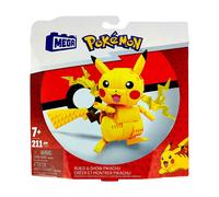 MEGA Pokémon Pikachu Build & Show Bauset 211 Piezas Steckbausteine NEU OVP