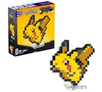 Mega Pokémon Pixel Art Pikachu 400 Bloques de construcción, Estilo Retro pixelado, decoración para coleccionistas, Juguete +13 años (HTH74)