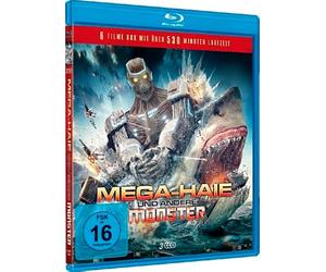 Mega Sharks and Other Monsters Collection ( Sharknado / 2-Headed Shark Attack / Sharknado 2: The Second One / Mega Piranha / Mega Shark vs. [ Origen Alemán, Ningun Idioma Espanol ] (Blu-Ray)