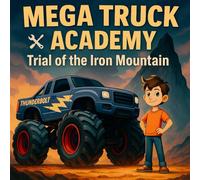 MEGA TRUCK ACADEMY Trial of the Iron Mountain: A Thrilling Monster Truck Book for Boys Who Love Adventure, Racing, Danger, and Mega Machines I Brave Heroes, Giant Wheels