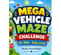 Mega Vehicle Maze Challenge for Kids - Easy Level