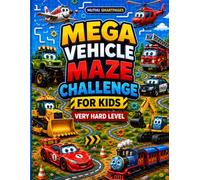 Mega Vehicle Maze Challenge for Kids - Very Hard Level