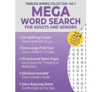 Mega Word Search (Premium Edition): 224 Challenging Puzzles for the Ultimate Word Search Experience (Timeless Words Collection)