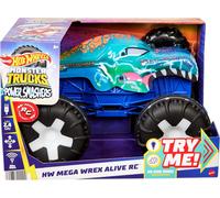 Mega Wrex Auto Monster Trucks R/C Radiocontrol Gigante 30cm Hot Wheels JDB90