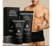 MEGA XXL Gel para pene - 50 ml crema para agrandamiento del pene - Alargar el pene y hacer más grueso - Para mayor longitud, circunferencia y estabilidad - Cuidado íntimo eficaz para hombres (2)