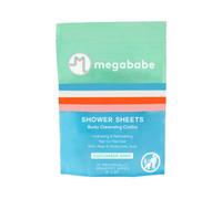 Megababe - Toallas de baño con sabor a pepino y menta, toallitas de limpieza corporal envueltas individualmente, 10 toallas (paquete de 1)