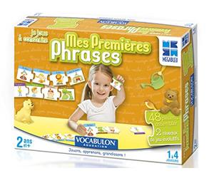 Megableu 678005 Juego Educativo Mis Primeras Frases, 48 Piezas para Ensamblar , color/modelo surtido