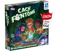 MEGABLEU - Cach'Fantasma - Juego de mesa infantil con fantasma interactivo | Juego de Acción Familiar desde 7 años - 2 a 4 Jugadores - Fantasma Mágico Activado por 1 Vela - Gran Premio del Juguete 2026