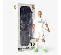 Megableu - Figura de fútbol - 20 cm - Figura de fútbol Grande Realista y articulada - Licencia Oficial - 10 Puntos de articulación - Juguete de fútbol Real Madrid - Idea de Regalo para Fans Kylian