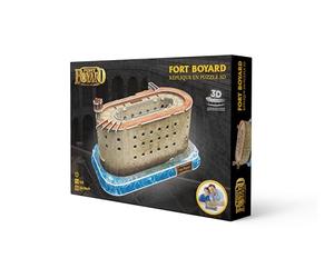 Megableu Fort Boyard Monument CELEBRE 3D-Puzzle Adultos y Niños-Maqueta sin Herramientas NI Pegamento a partir de 7 años- Objeto de decoración, 678289