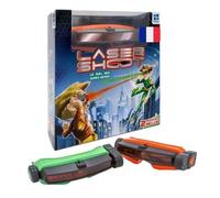 Megableu Laser Shoot - Juego láser para niños a Partir de 6 años, sin Pistola, con 2 máscaras láser Ajustables, Combate hasta 10 m, Juegos al Aire Libre y Interior, Idea de Regalo, versión Francesa