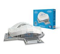 Megableu- National Soccer Club Balón de fútbol Puzzle-Stade 3D Orange Velodrome (Olympique de Marsella) con LED, Color Naranja (678266)
