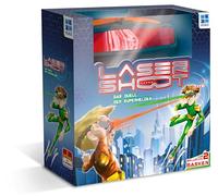 Megableu Shoot niños Disparos Lucha Infantil en Interior 2 máscaras láser Incluidas-Regalo Interactivo-Juego para Exteriores-A Partir de 6 años-Versión Alemana (678448)