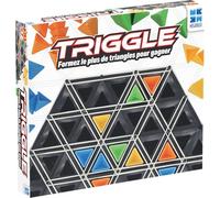 Megableu Triggle - Juego de Mesa de Estrategia para Formar triángulos | Para 2 a 4 jugadores a partir de 7 años: forma triángulos, bloquea a tus oponentes y desarrolla lógica y observación