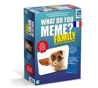 Megableu - What Do You Meme? - Family Edition Francesa - Juego de Cartas - Juego de Ambiente - Juego de Mesa - Jugar en Familia o Entre Amigos - A Partir de 8 años