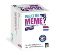 Megableu - What Do You Meme? - Hilarisch Kaartspel voor Volwassenen - NL Versie - Partyspel 18+ - Maak de Grappigste Memes - Voor Avonden Met Vrienden - 3+ Spelers - 30 Tot 90 min