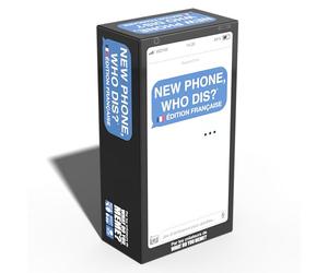 Megableu - What do You Meme-New Phone Who DIS? - Juego de Ambiente - Juego de Cartas - Juego para Adultos - A Partir de 3 Jugadores - A Partir de 18 años - Versión Francesa