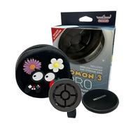 MEGACOM DuoMon 3 Versión Pro - Dispositivo Bluetooth con Carga Inalámbrica, Giro Automático/Captura Automática/Cuentas Duales, Alcance de 20m Compatible con iOS 14+/Android 8+ (2 GB de RAM)