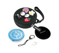 megacom DuoMon3 PRO 2024ver.1P/2P - Receptor automático de bolsillo (Redball), IP7 impermeable inalámbrico y recargable tipo C con aplicación de luces ajustables, vibración, sonido y reconexión de un