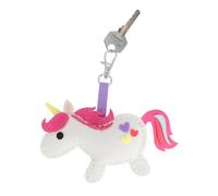 MegaCrea D - Llavero infantil de fieltro con unicornio