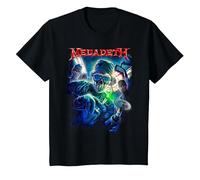 Megadeth - Doctor Vic Camiseta, Niños, Negro, 3 años