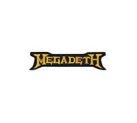 Megadeth Gold_1 - Parche bordado para planchar