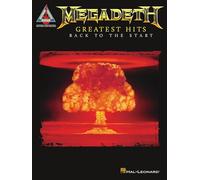 Megadeth Greatest Hits: Back to the Start Guitar Recorded Versions Note-For-Note Guitar Tab 16 Songs Including Symphony of Destruction, Hangar 18 and Peace Sells Hal Leonard Sheet Music