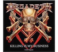 Megadeth Killing is my business Unisex Parche multicolor 100% poliéster