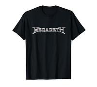 Megadeth - Logotipo cromado Camiseta