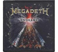 Megadeth Parche para planchar Endgame, Negro y marrón., Taille unique